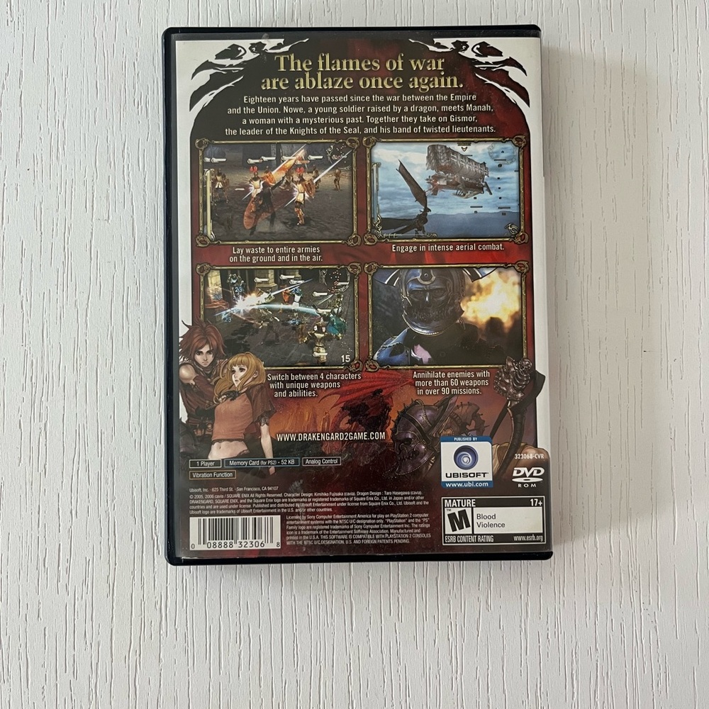 Drakengard video game for PlayStation 2 - Picture 5 of 7